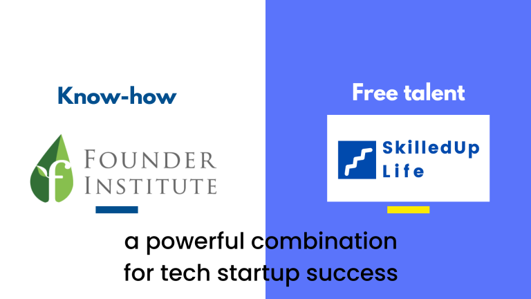 Founder Institute and SkilledUp Life for tech startup success