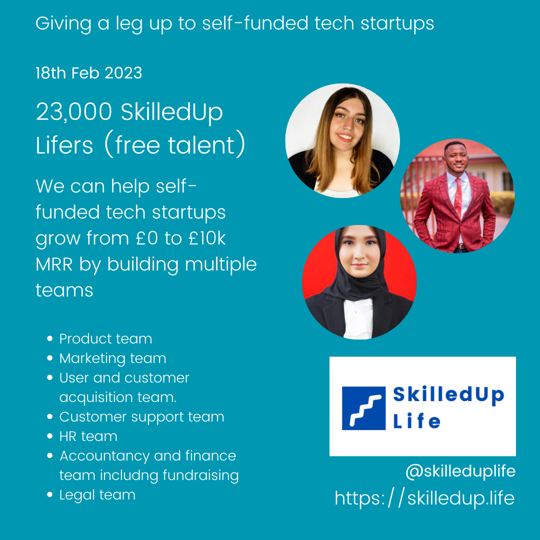 Is SkilledUp Life right for your TECH FOUNDER JOURNEY?